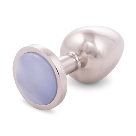 Blue Chalcedony Butt Plug