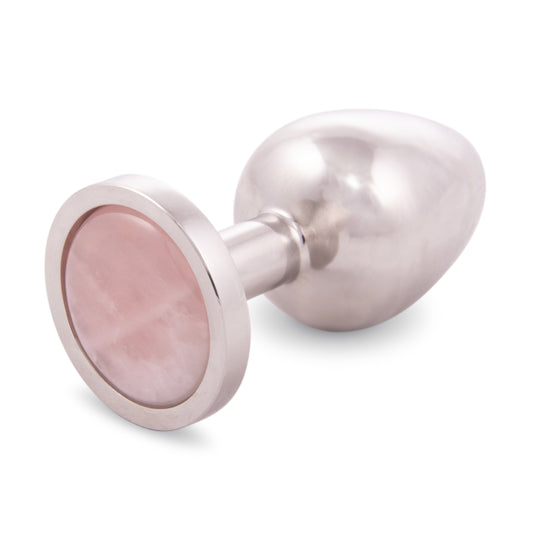 Rose Quartz Butt Plug